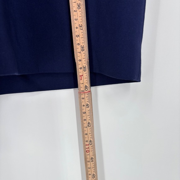 NWT Antonio Melani Sleeveless Shift Dress Sz 10 Bandage Navy Charcoal Retro 00s - Picture 15 of 16